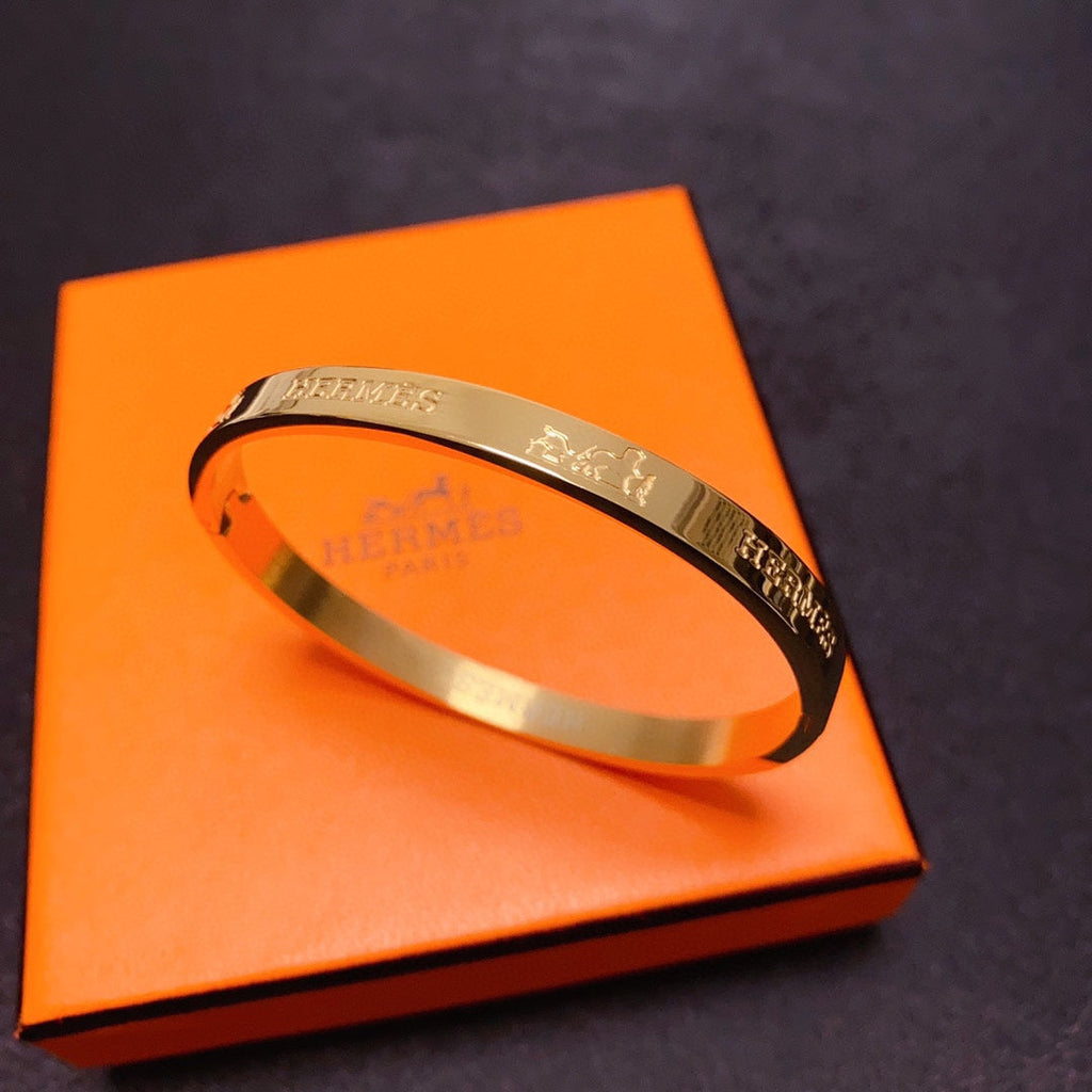 Hermes Bracelet - 18K Gold