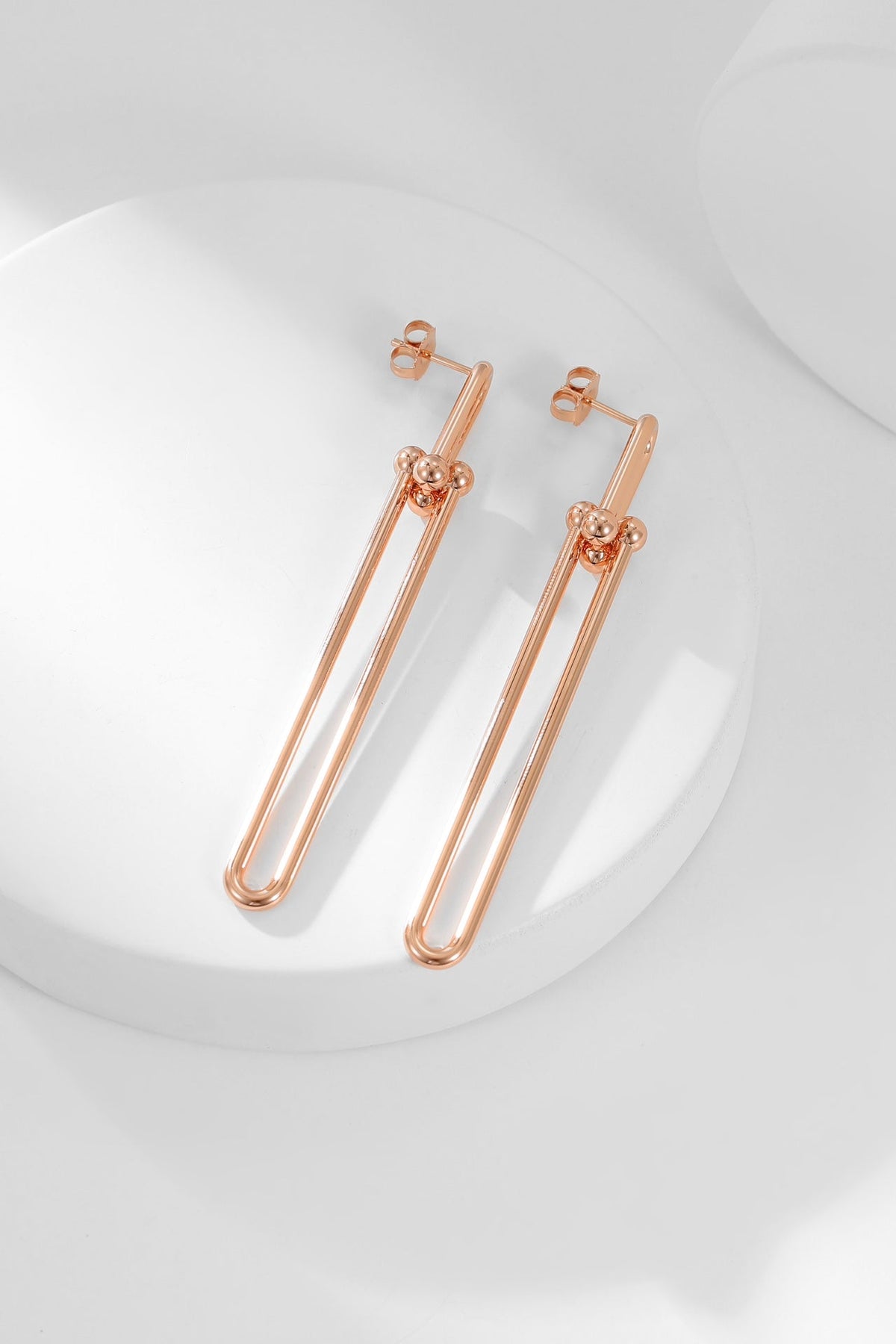 Tiffany HardWear Link Earrings - 18K Gold